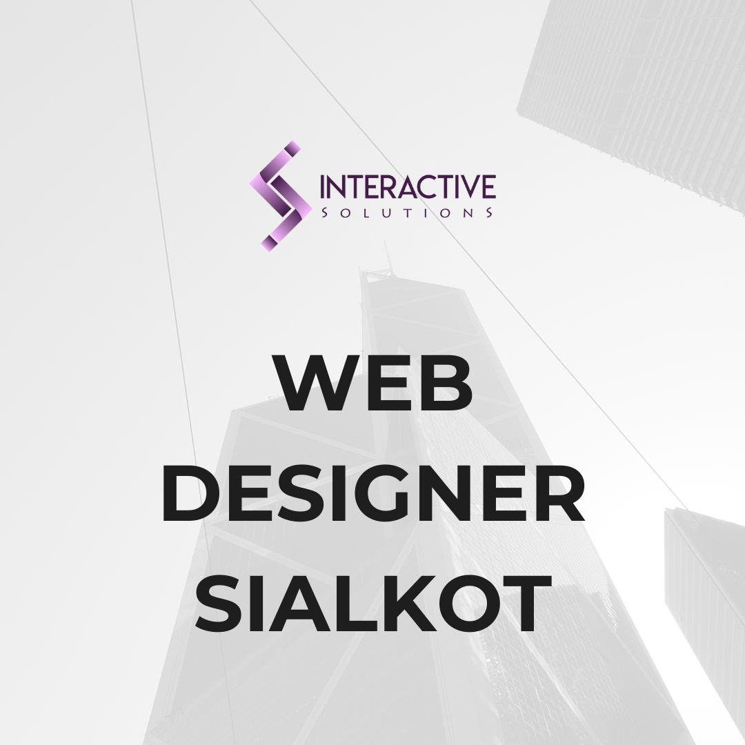 Web Designer Sialkot