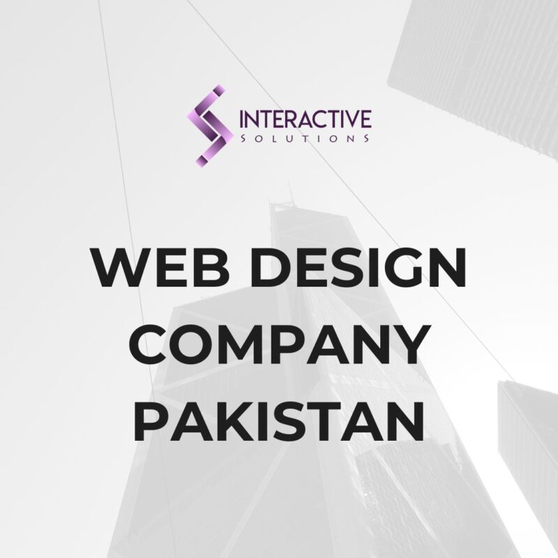 Web Design Company Pakistan