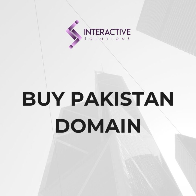 Buy Pakistan Domain