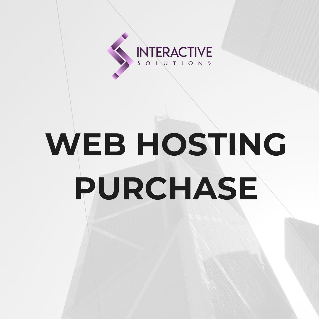 Web Hosting Purchase