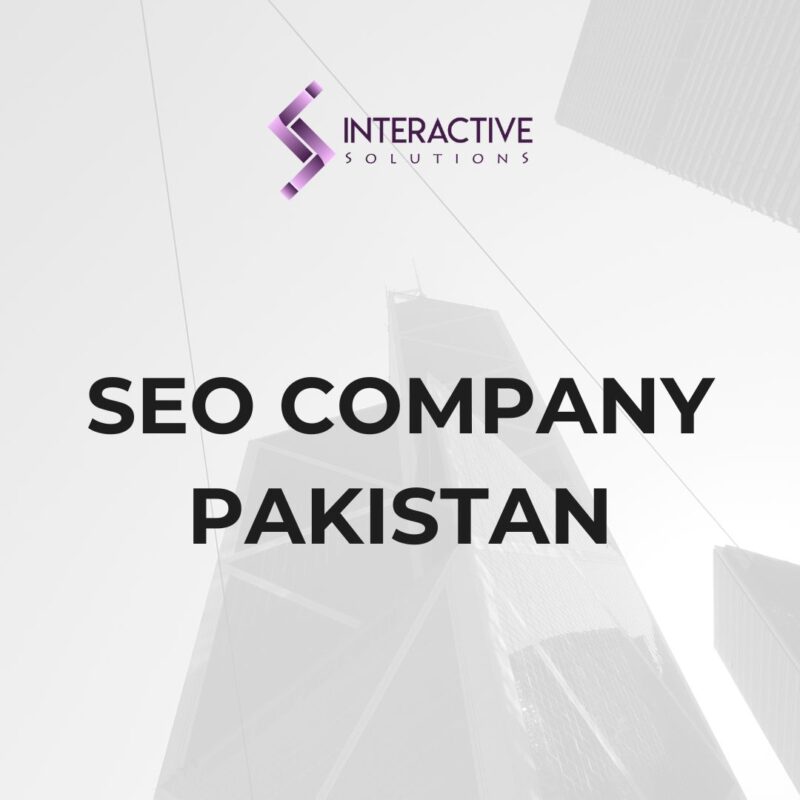 SEO Company Pakistan