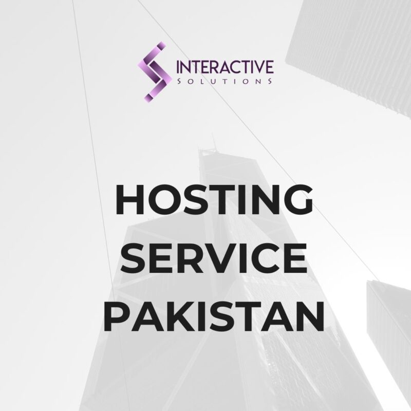 Hosting Service Pakistan