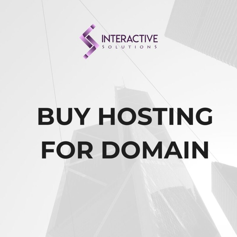 Buy Hosting for Domain