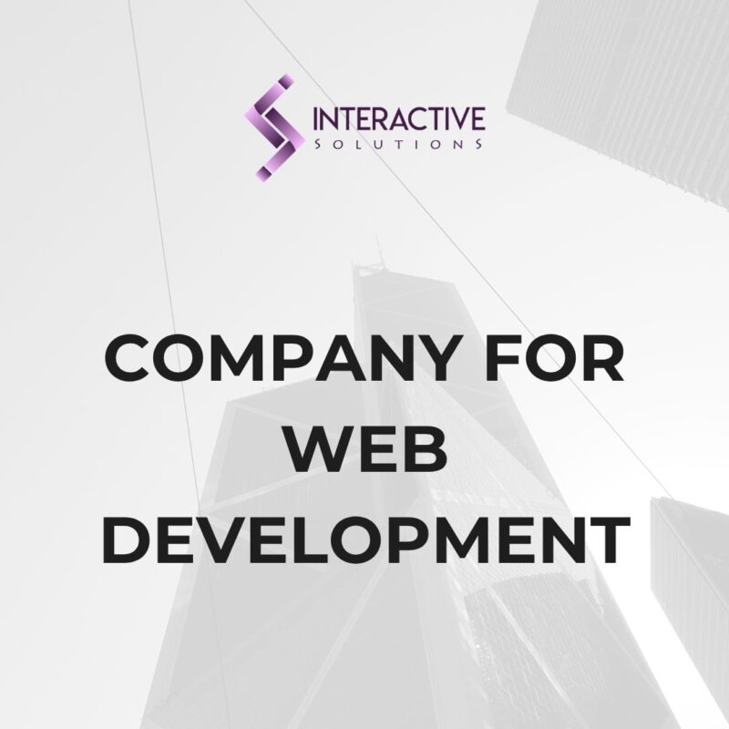 company for web development