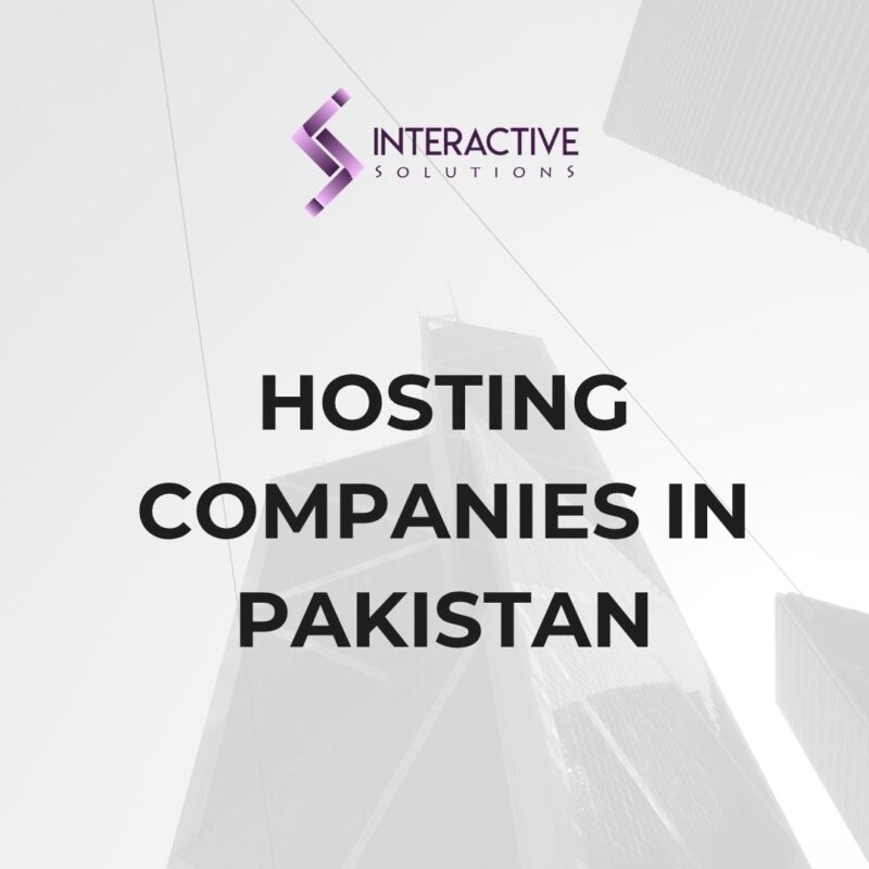 hosting companies in pakistan