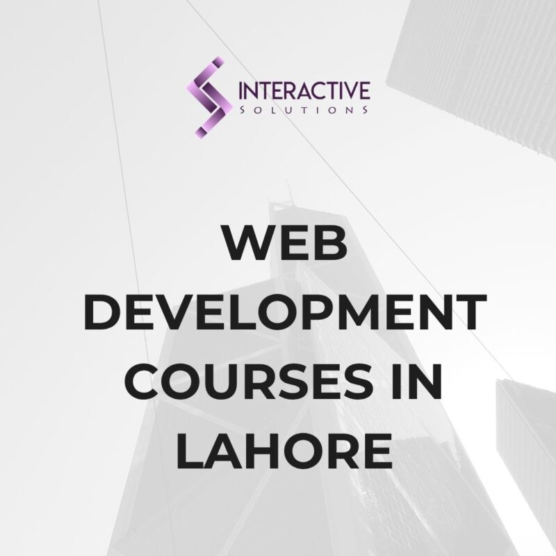 web development courses in lahore