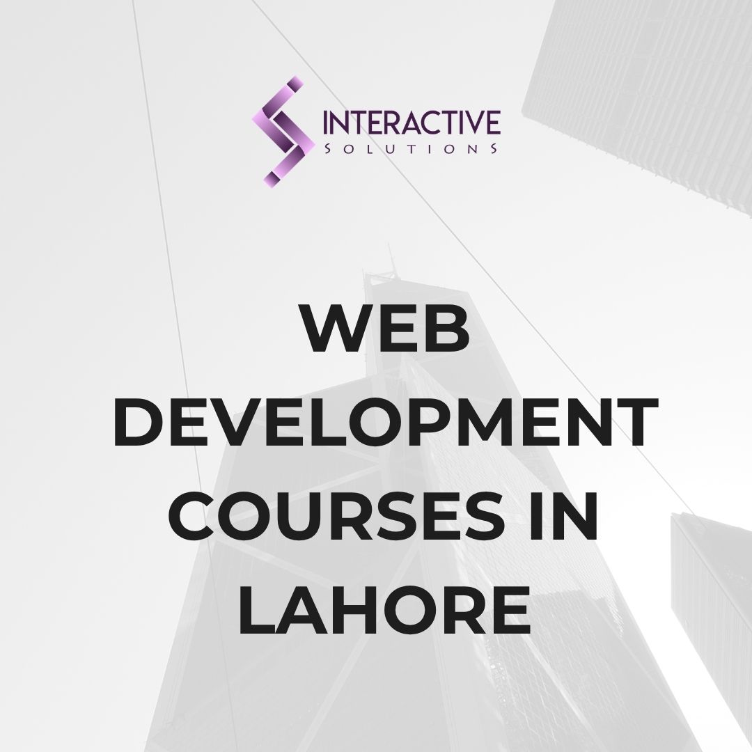 web development courses in lahore
