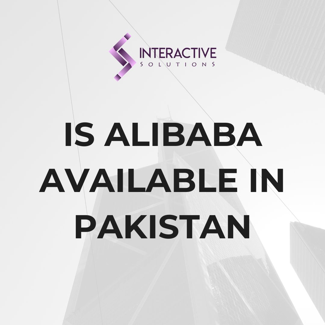 is alibaba available in pakistan