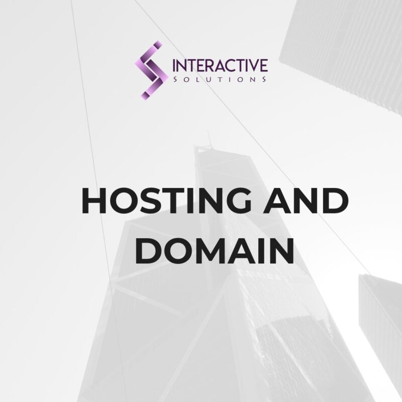 hosting and domain