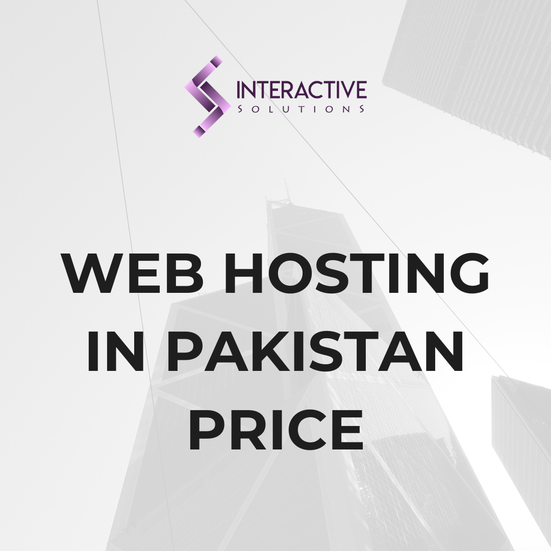 web hosting in pakistan price