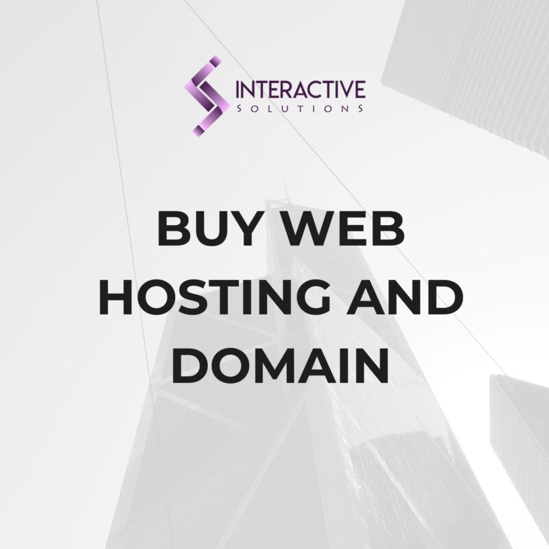 buy web hosting and domain