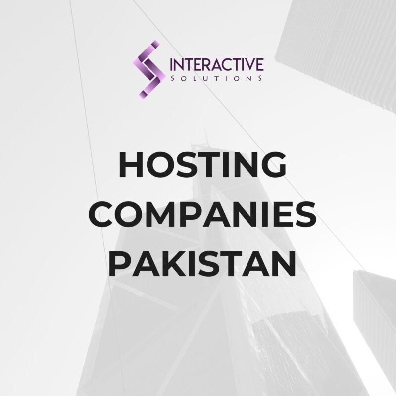 hosting companies pakistan