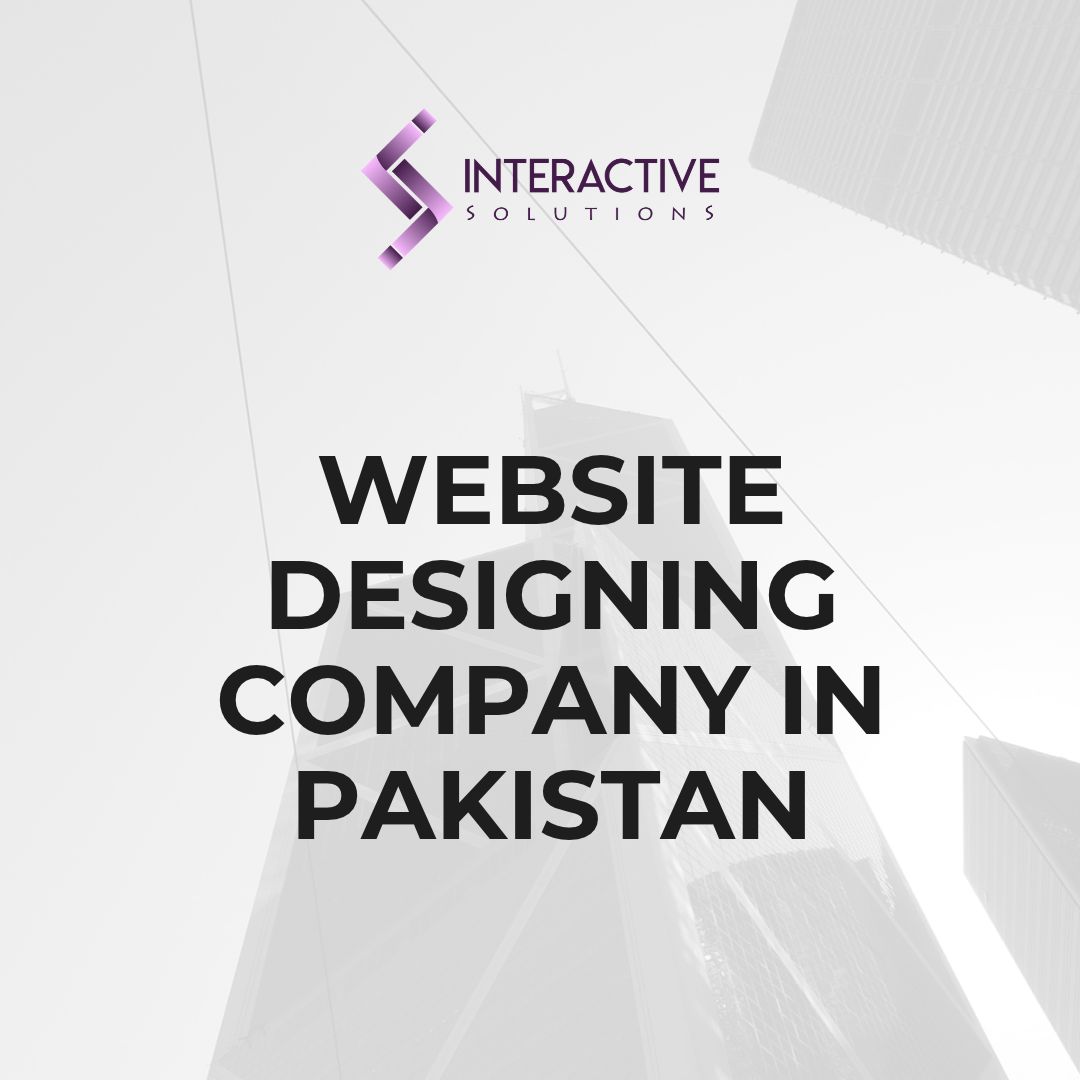 website designing company in pakistan