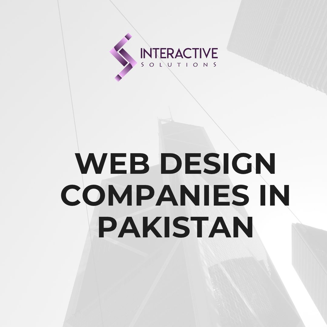 web design companies in pakistan