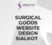 surgical goods website design sialkot