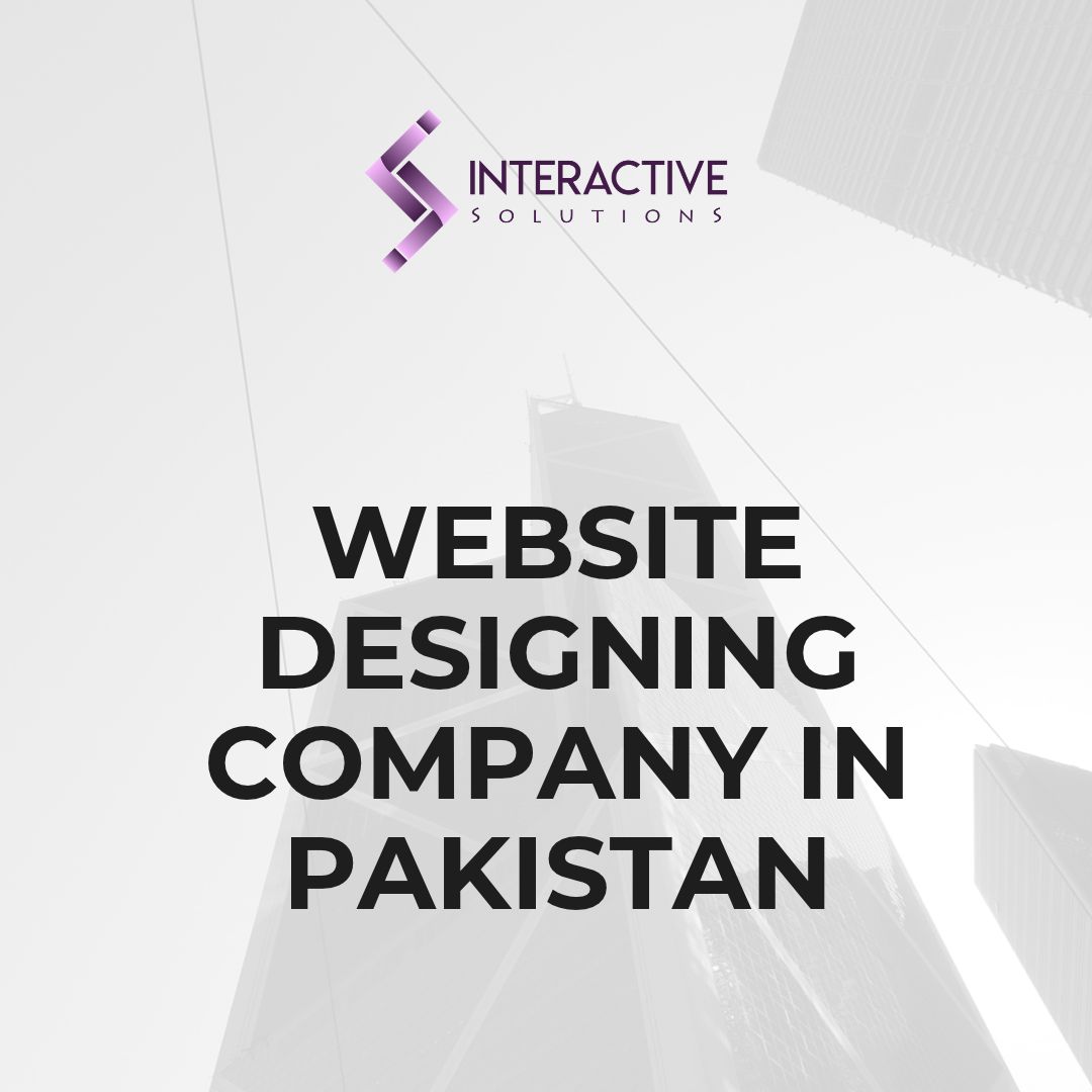 website designing company in pakistan
